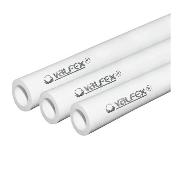 Труба PP-R белая Дн 20х1,9 Ру10 SDR11 Т<20С L=4м VALFEX 10103020