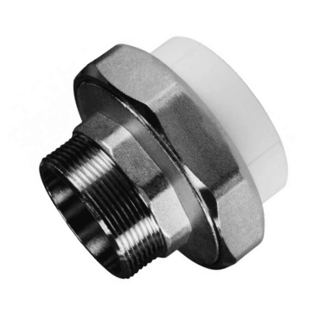 Муфта PP-R комбинированная разъемная белая НР Дн 20х1/2" VALFEX 10156015