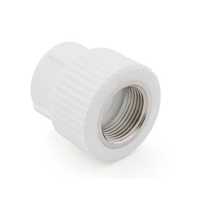 Муфта PP-R комбинированная белая ВР Дн 20x3/4" RTP (РосТурПласт) 10653