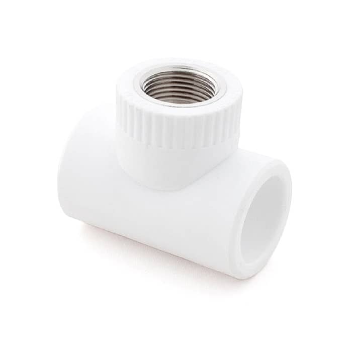 Тройник PP-R комбинированный белый ВР Дн 25x1/2" RTP (РосТурПласт) 10745