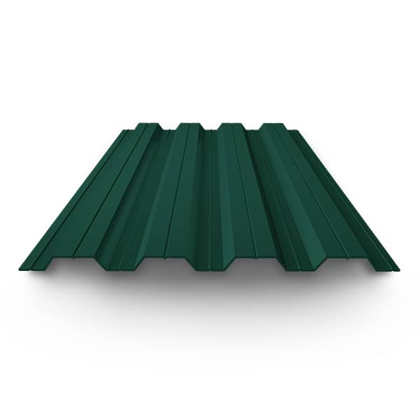 Профнастил окрашенный 0.4x1000x2300 RAL 6005 Зелёный мох