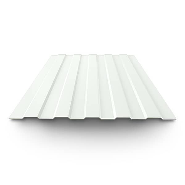 Профнастил окрашенный 0.35x1150x2000 RAL 9003 Сигнальный белый
