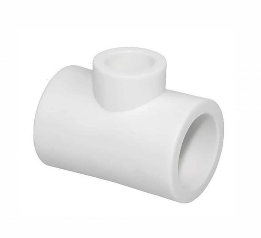 Тройник PP-R переходной белый внутренняя пайка Дн 40x20x40 RTP (РосТурПласт) 10771