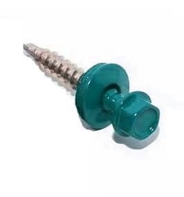 Саморез кровельный 5.5x19 RAL 5021 по металлу