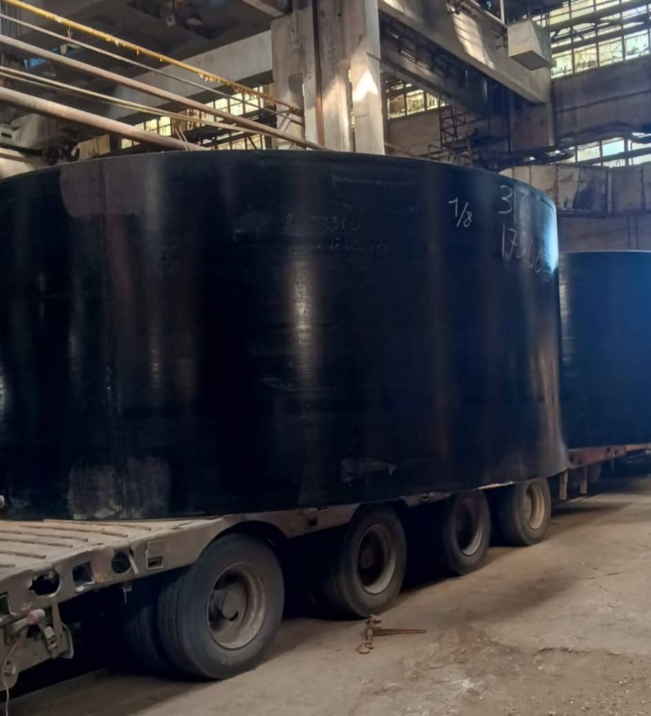 Обечайка 1420-2500мм толщина (20-36мм) 09Г2С с разделкой газом (Rz500)