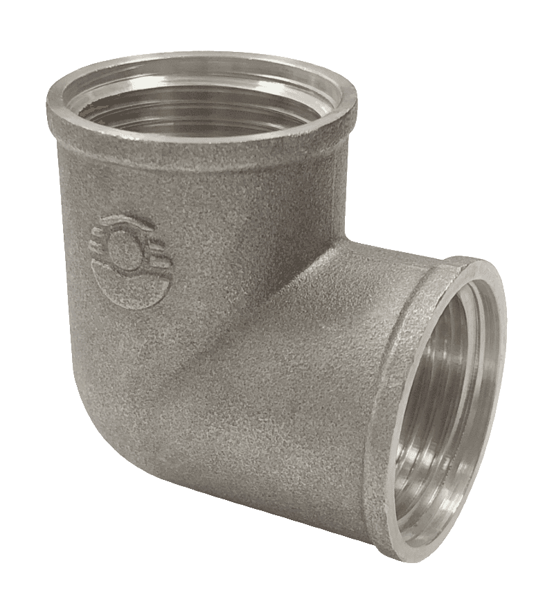 Угольник латунь никель Ду 15 (1/2") ВР/ВР Valfex VF.090.N.012