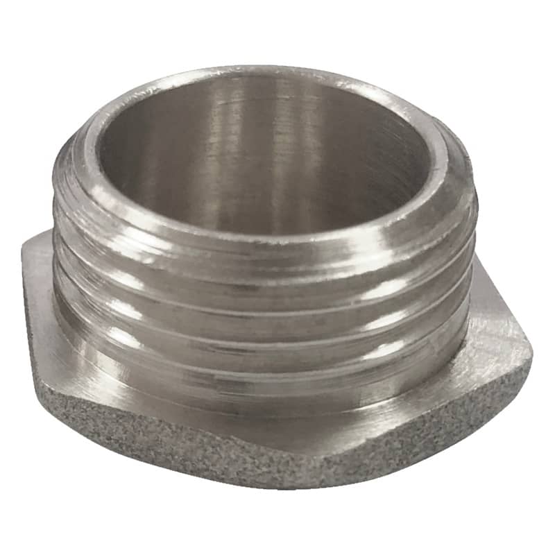 Заглушка латунь никель Ду 32 (1 1/4") НР VALFEX VF.583.N.114