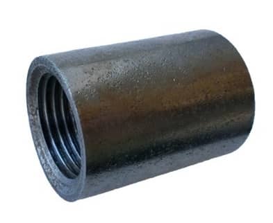 Муфта стальная Ду15 (1/2") ВР без фаски